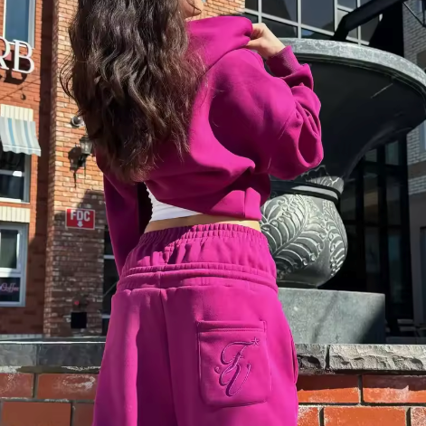 Stylische Doppelbund-Jogginghose