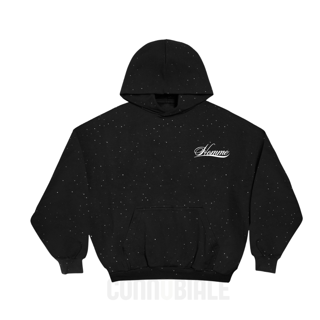 Strassstein Set - Hoodie und Hose unisex