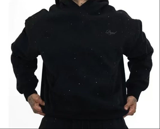 Strassstein Set - Hoodie und Hose unisex